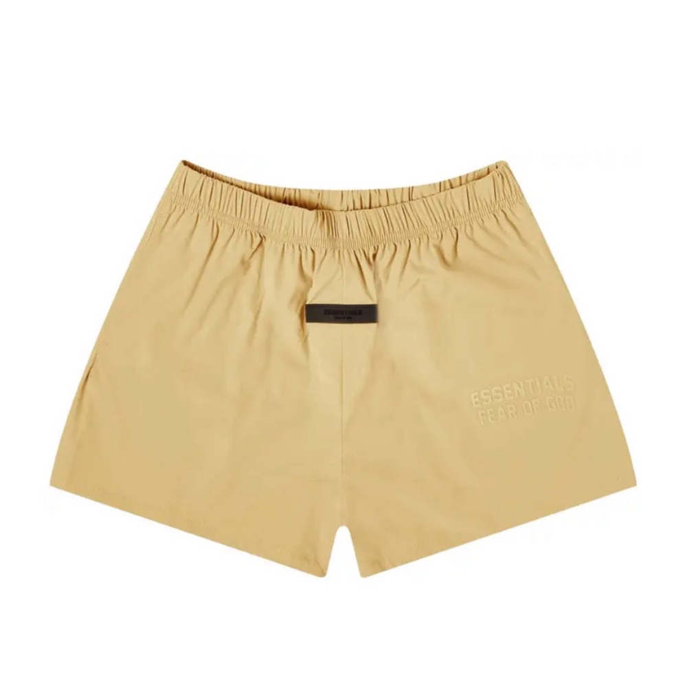 Fear of God Essentials Nylon Shorts, Small
"Light Tuscan"